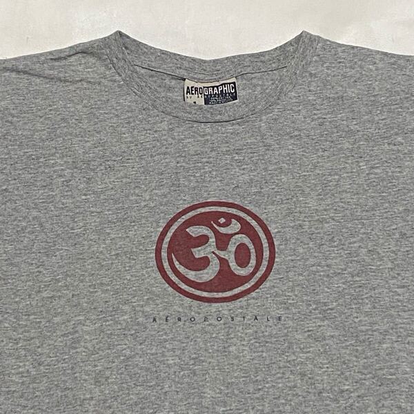 AEROGRAPHIC by AEROPOSTALE エアロポステール プリントTシャツ Lサイズ ビンテージ古着 00's 90's vintage