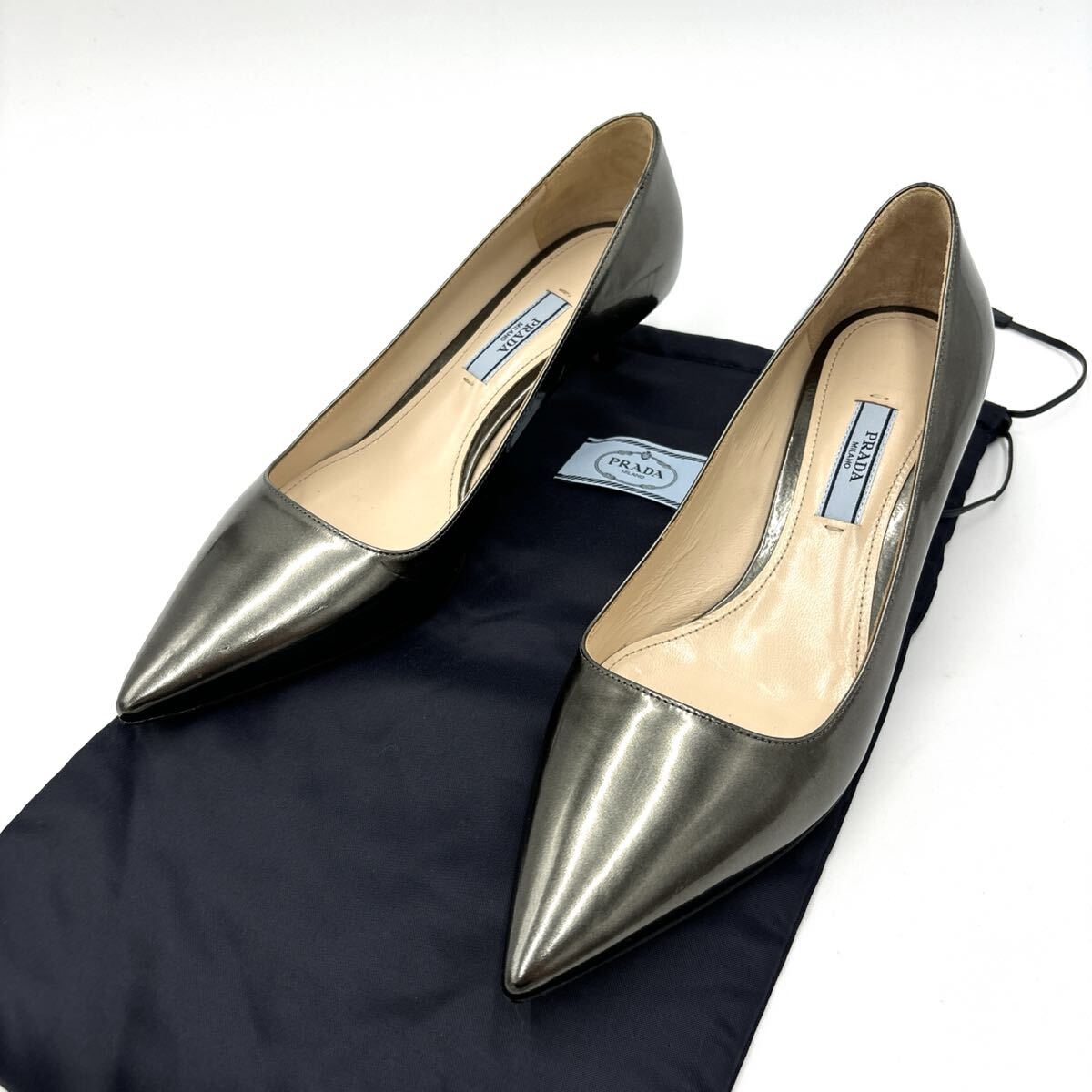 2025年最新】Yahoo!オークション -prada 23.5の中古品・新品・未 2025年最新】Yahoo!オークション -prada 23.5の中古品・新品・未