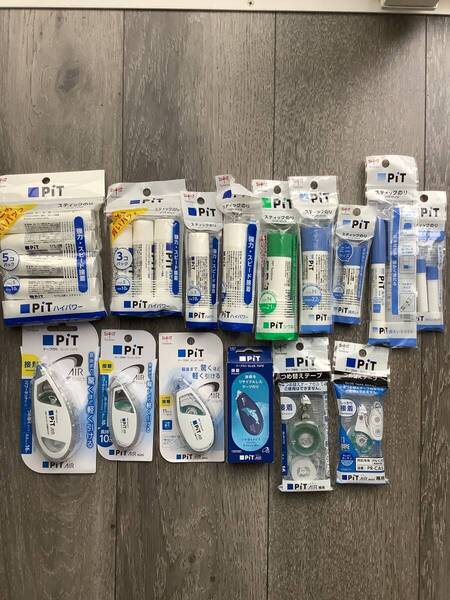 スティックのり8点・テープのり4点・スティックのりつめ替え用のり・つめ替えテープ2点 合計15点セット