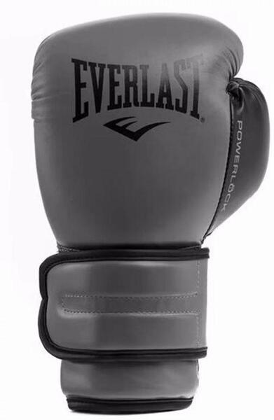 Everlast Boxing Powerlock Training Gloves 10oz エバーラスト パワーロック トレーニング グローブ ボクシング 10オンス グレー