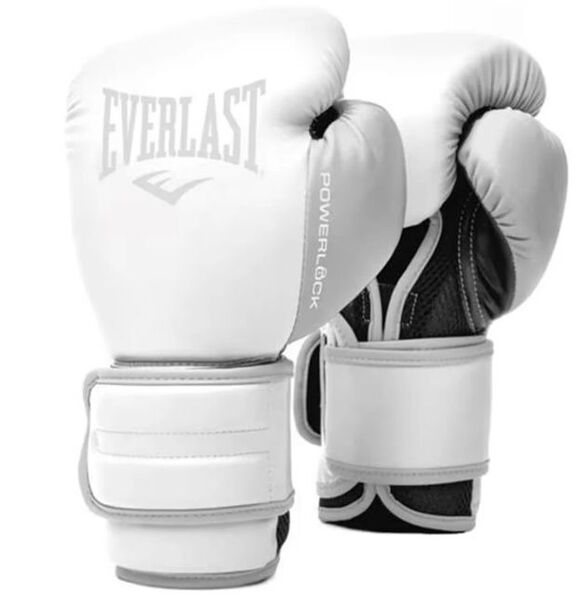 Everlast Powerlock Boxing Training Gloves 14oz エバーラスト パワーロック トレーニング グローブ ボクシング 14オンス ホワイト 白