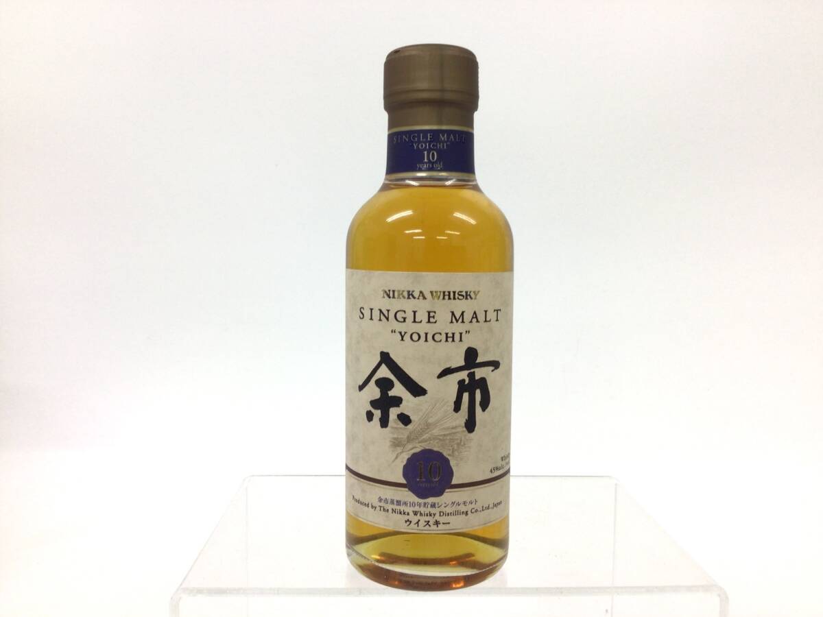 Yahoo!オークション -「余市 10年 180ml」の落札相場・落札価格