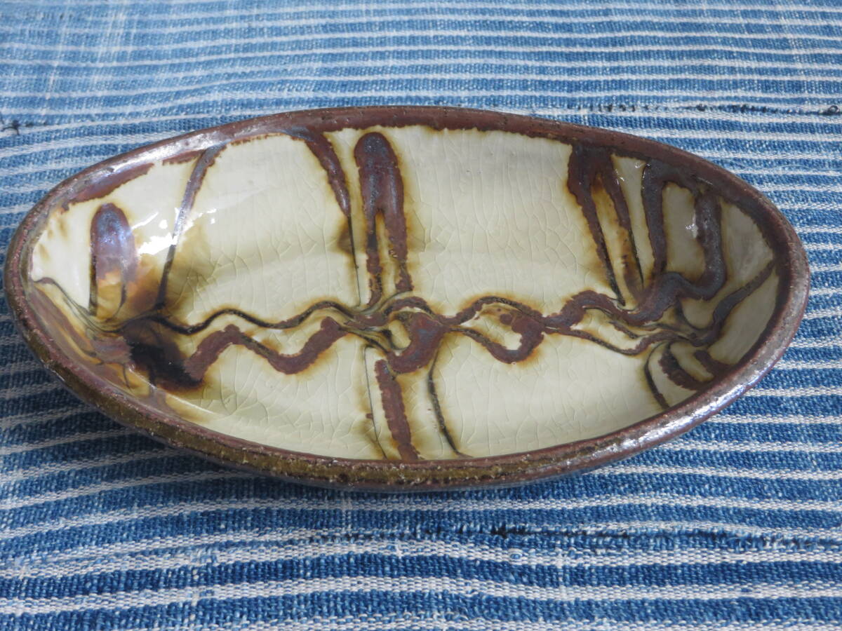 クライヴ・ボウエン ピッチャー スリップウェア 民藝 古道具 ビンテージ 器 クライヴ・ボウエン ピッチャー スリップウェア 民藝 古道具