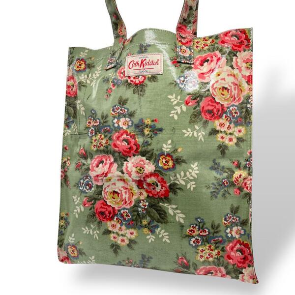 美品 Cath Kidston キャスキッドソン トートバッグ A4 花柄