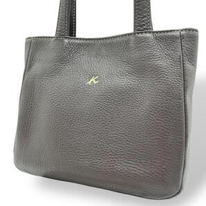 美品 kitamura キタムラ ハンドバッグ レザー ブラウン