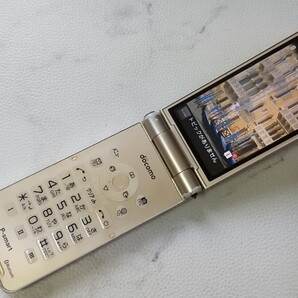 S2218 docomo SIMフリー P-smart P-01J Panasonic 4Gガラホ 簡易確認&簡易清掃&初期化OK 判定○ WebにてSIMロック解除手続受付済