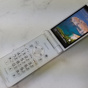 S2224 docomo SIMフリー P-smart P-01J Panasonic 4Gガラホ 簡易確認&簡易清掃&初期化OK 判定○ WebにてSIMロック解除手続受付済