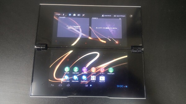 A244 SONY TABLET DEVICE Tablet P SGPT211JP/S ソニー/アンドロイドタブレット 動作品 現状品 送料無料