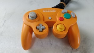 S2435 Nintendo GAME CUBE DOL-003 純正コントローラー GC/ニンテンドー/任天堂/ゲームキューブ 簡易動作確認OK 現状品