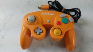 S2436 Nintendo GAME CUBE DOL-003 純正コントローラー GC/ニンテンドー/任天堂/ゲームキューブ 簡易動作確認OK 現状品
