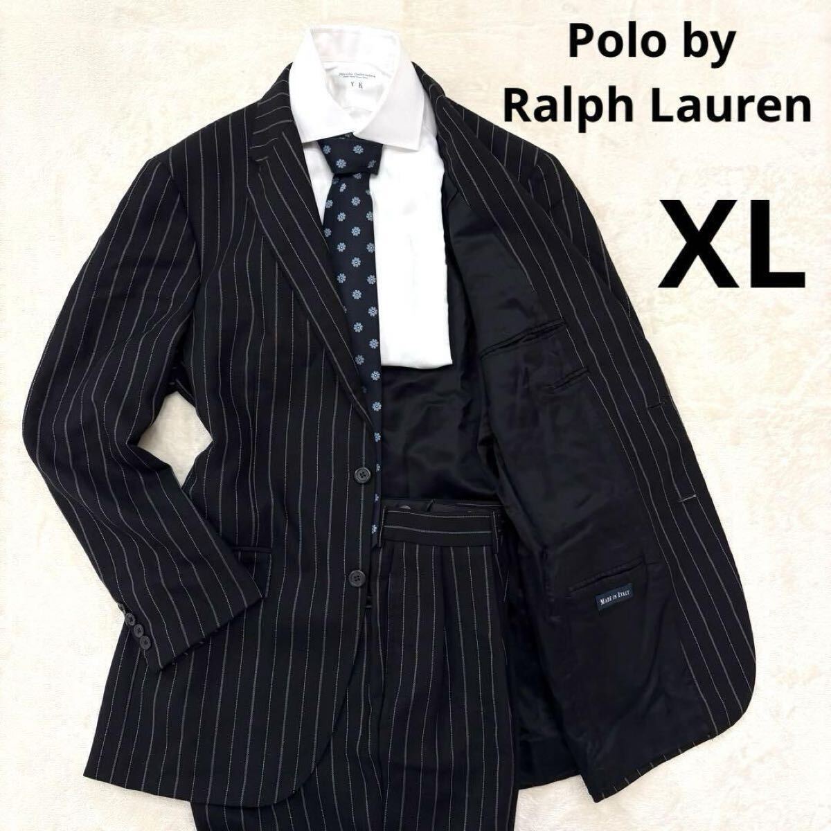 RALPH LAUREN ラルフローレン ストライプ 2Bスーツ セットアップ