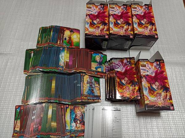 ☆ドラゴンボール ICカードダス まとめて 空箱・空袋 BT01 1弾