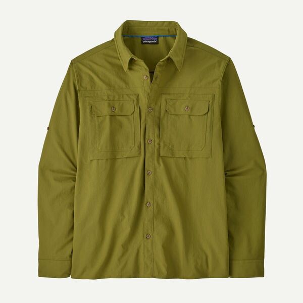 パタゴニア メンズ・ロングスリーブ・セルフガイデッド・サン・シャツ 新品 M patagonia 長袖シャツ 登山 山シャツ
