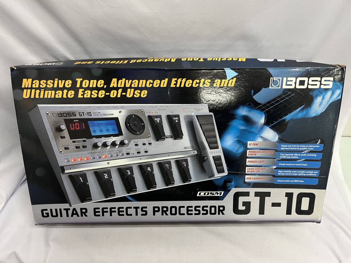 高額買取実施中!!】Boss ボス GT-10 Guitar Multi Effects Pedal