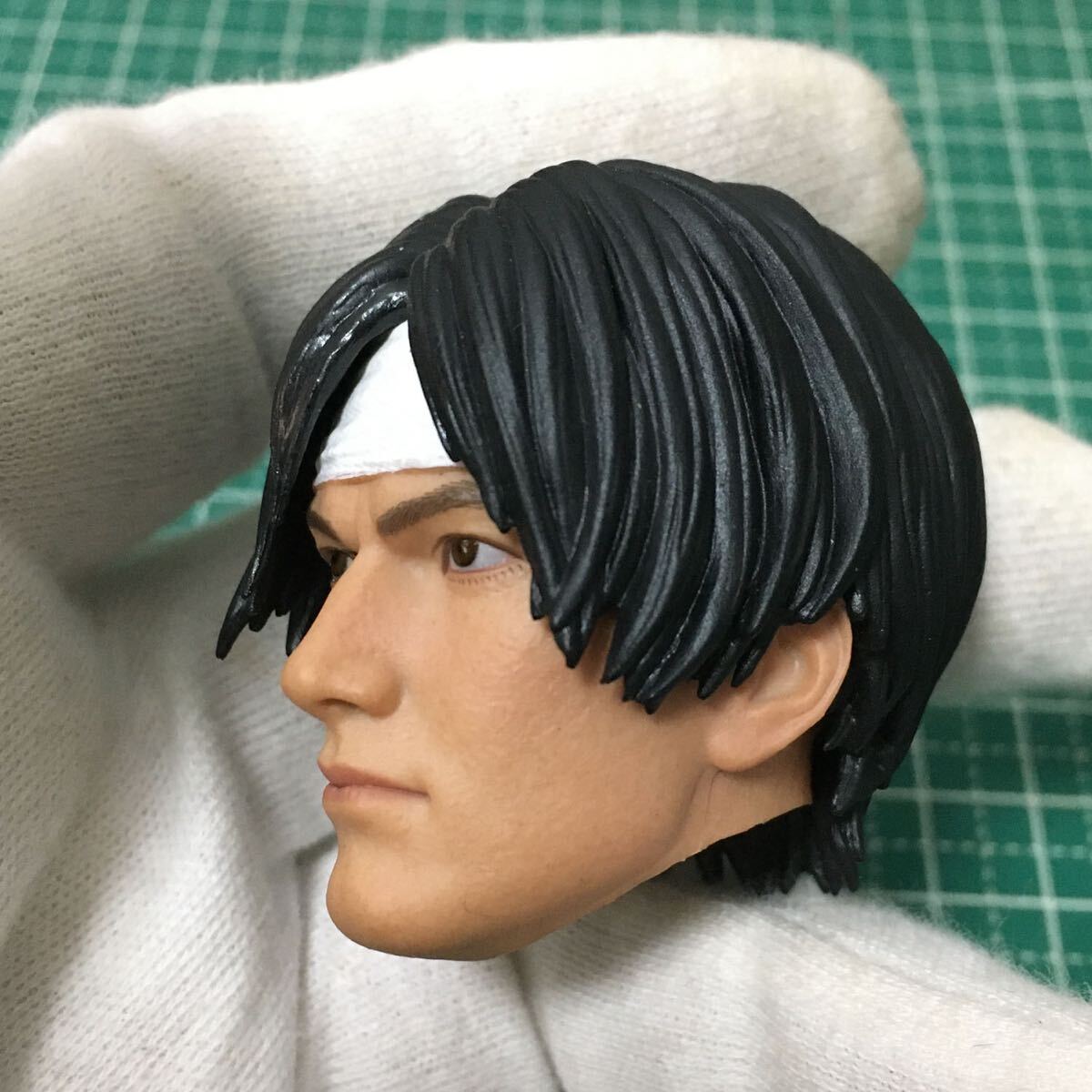 B1 1/6 フィギュア用 ヘッド 男性ヘッド アクセサリー 交換用 草薙京 B1 1/6 フィギュア用 ヘッド 男性ヘッド アクセサリー 交換用