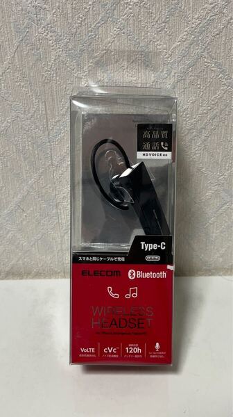 704i2816 エレコム(ELECOM) Bluetooth ヘッドセット USB Type-C(充電端子) 1 ブラック LBT-HSC20MPBK LBT-HSC20MPBK