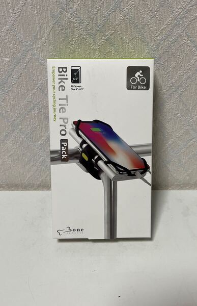 704i0517 Bike Tie Pro Pack 充電しながら使える 自転車 スマホ ホルダー シリコン製 バイク ステム用 4-6.5インチのスマホに対応