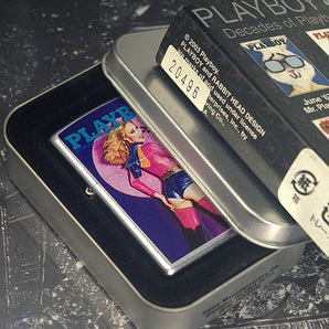 【ZIPPO】プレイボーイ Decades of Playboy,April 1980 Singer,2003年/ネコポス