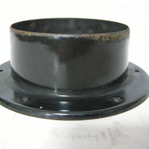 煙突接続用部品 廃油ストーブ 薪ストーブ 焼却炉等の自作品に 105mm(3,5寸) 中古 #31