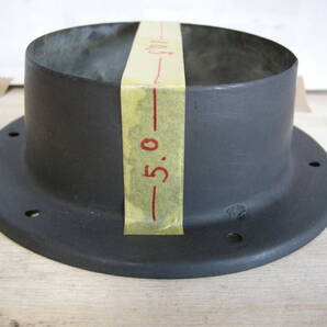 煙突接続用部品 廃油ストーブ 薪ストーブ 焼却炉等の自作品に 105mm(3,5寸) 中古 #35
