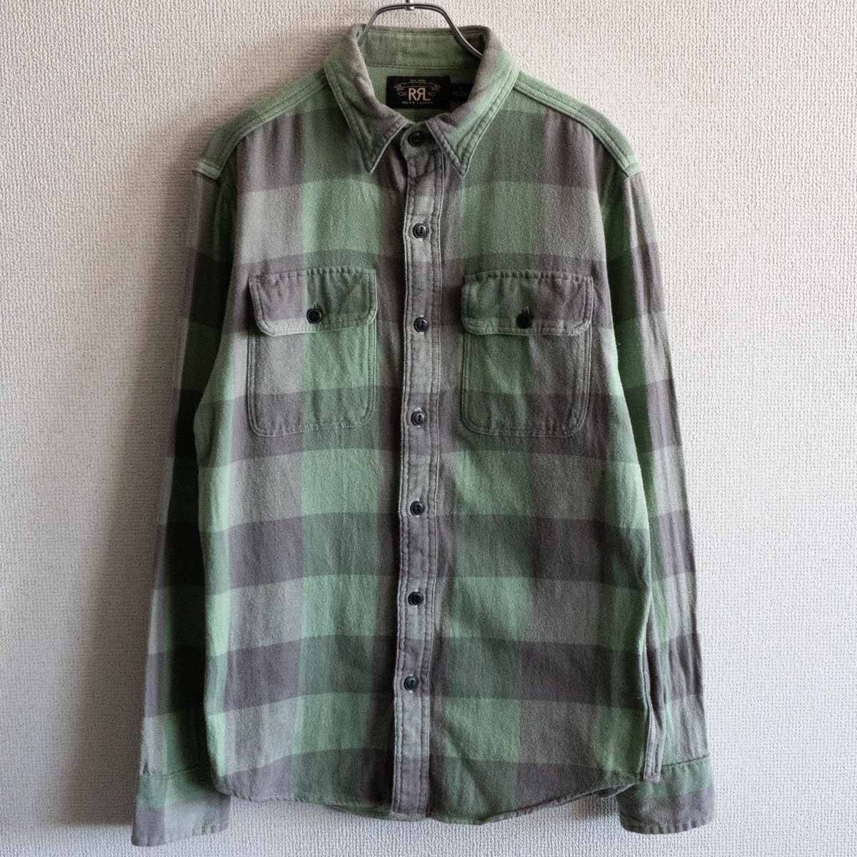 2025年最新】Yahoo!オークション -rrl チェック シャツの中古品 2025年最新】Yahoo!オークション -rrl チェック シャツの中古品