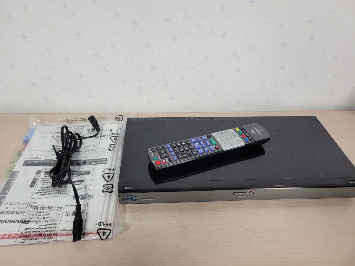 ☆パナソニック ブルーレイレコーダー DMR-BZT810 2012年製