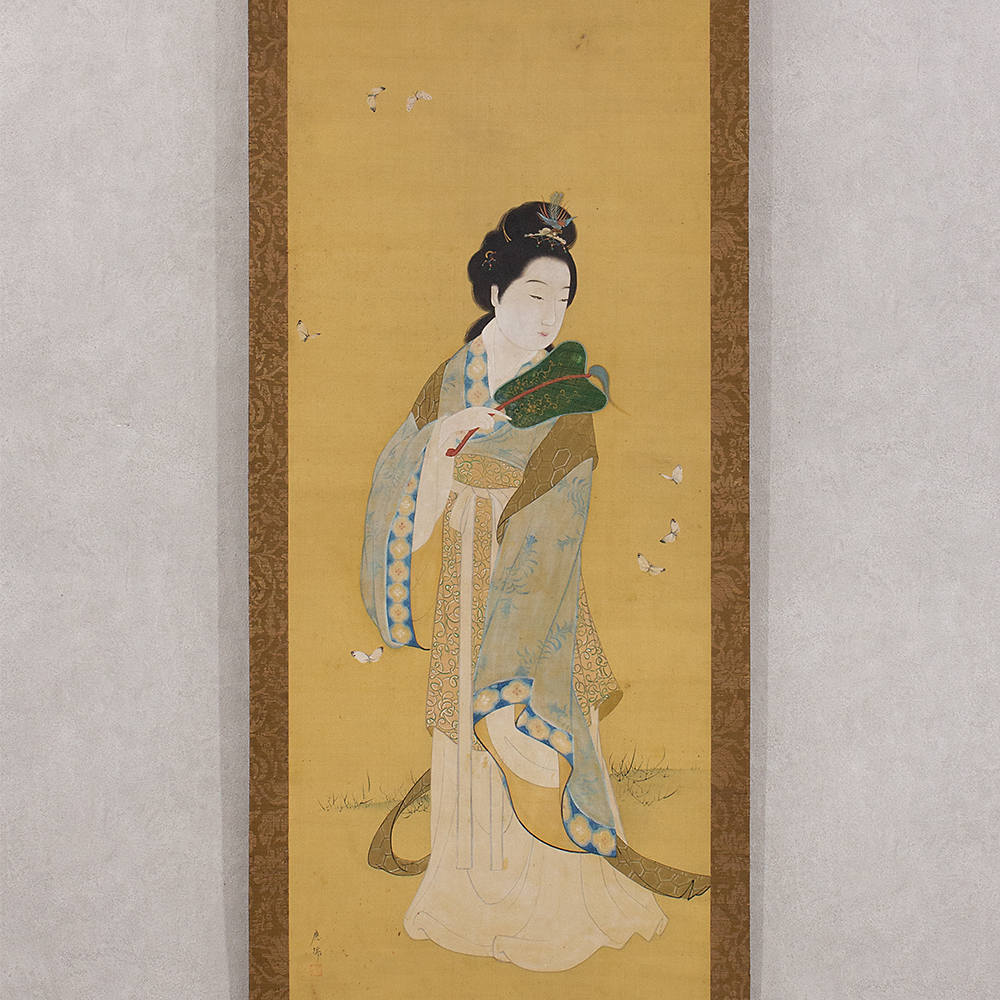Yahoo!オークション -「美人画掛軸」(日本画) (絵画)の落札相場 Yahoo!オークション -「美人画掛軸」(日本画) (絵画)の落札相場