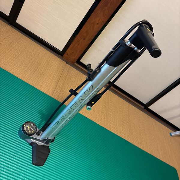 中古*TOPEAK(トピーク) JoeBlow Ace(ジョーブロー エース) フロアポンプ PPF04500 仏式/米式/英式対応