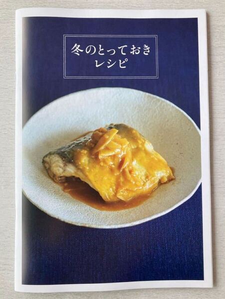 即決 送料込★天然生活別冊付録【冬のとっておきレシピ全67ページ 飯島奈美 岩崎リコ ウー・ウェン 藤井恵】2024年1月号 付録のみ匿名配送