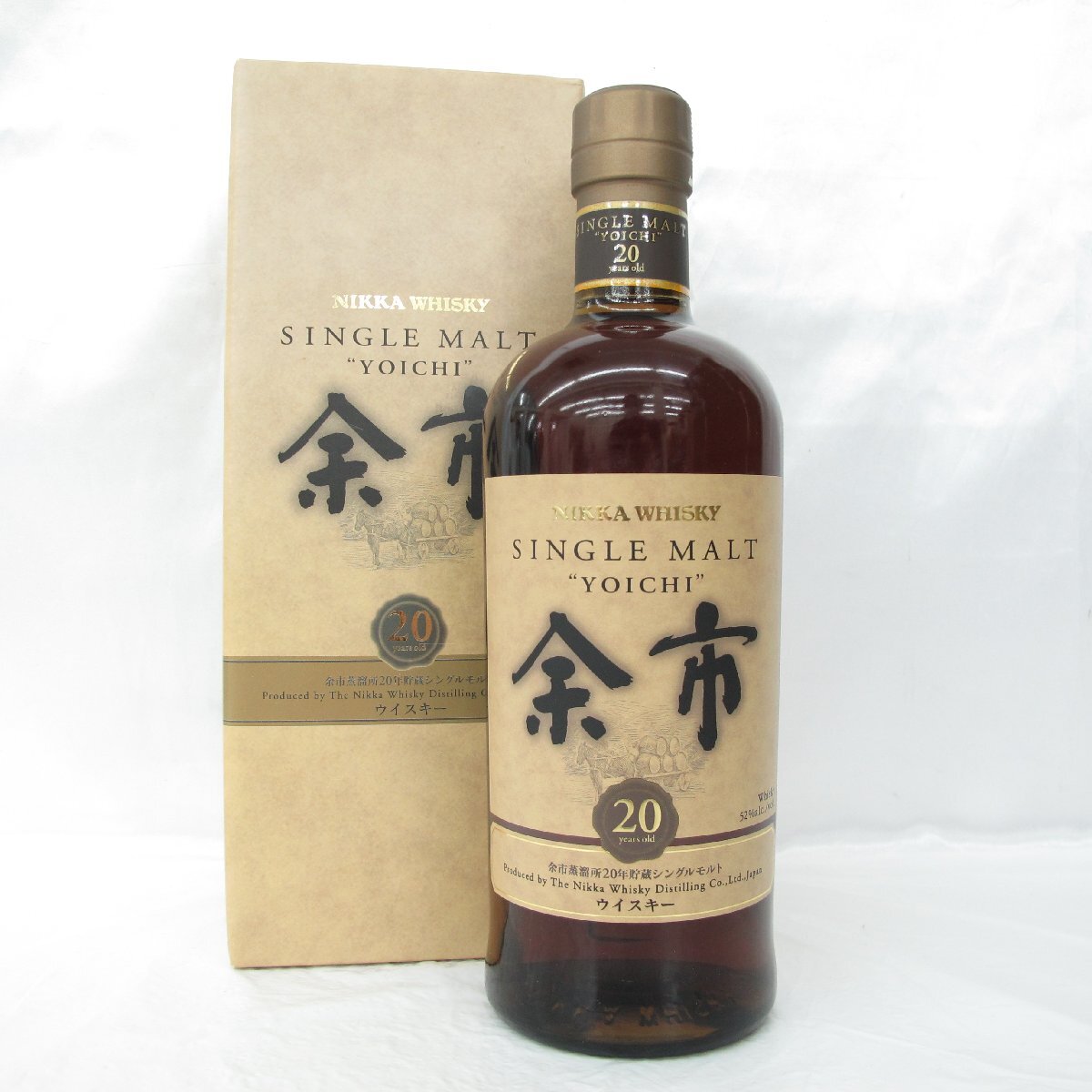 ギリギリ価格 超稀少 余市1987年 700ml 20年貯蔵シングルモルト