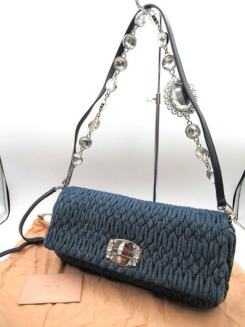 Yahoo!オークション -「miumiu デニムバッグ」(ブランド別) の Yahoo!オークション -「miumiu デニムバッグ」(ブランド別) の