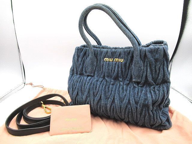 Yahoo!オークション -「miumiu デニムバッグ」(ブランド別) の Yahoo!オークション -「miumiu デニムバッグ」(ブランド別) の