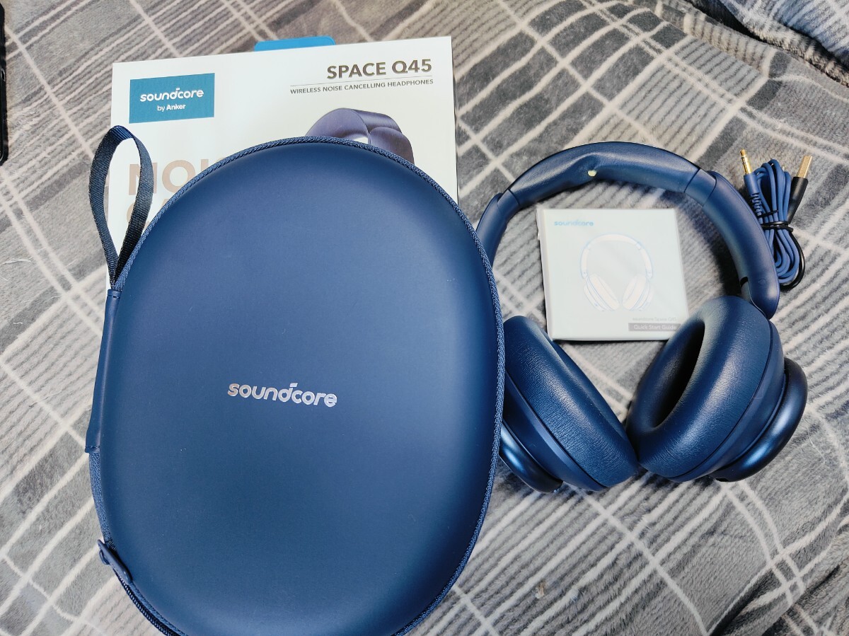 Anker Soundcore Life Q30 ワイヤレスヘッドホン ネイビー