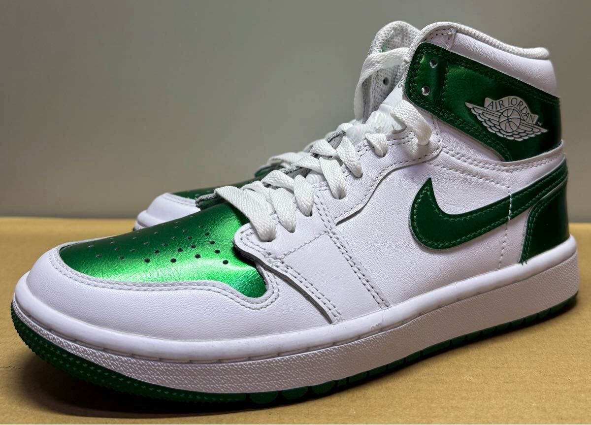 NIKE - 新品 ナイキ エアジョーダン1 ハイ ゴルフ ホワイト