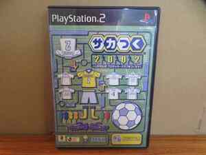KMG4074★PS2ソフト サカつく2002 J.LEAGUE Jリーグ プロサッカークラブをつくろう! ケース説明書付き 起動確認済み 研磨・クリーニング済