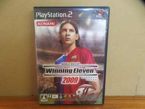 KMG4088★PS2ソフト ワールドサッカー ウイニングイレブン2009 ケース説明書付き 起動確認済み 研磨・クリーニング済 プレイステーション2
