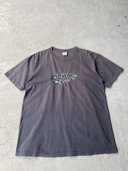 00's VINTAGE anvil DOWN ON THE CORNER TEE