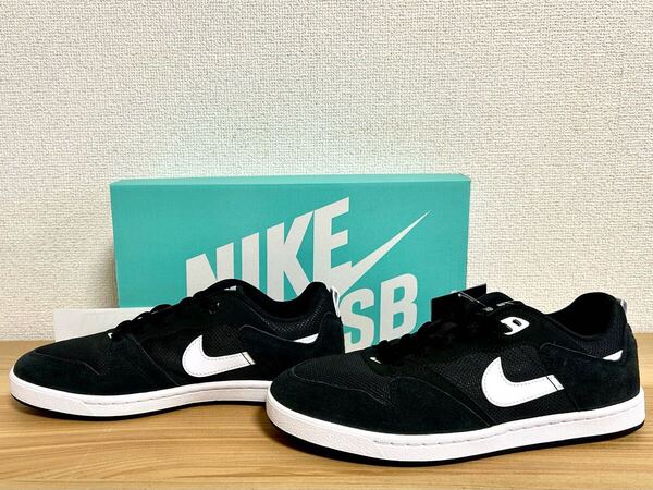 ナイキ SB アリウープ MENS 26.5㎝ 新品 スケートボードシューズ ブラック/ホワイト SNK1475