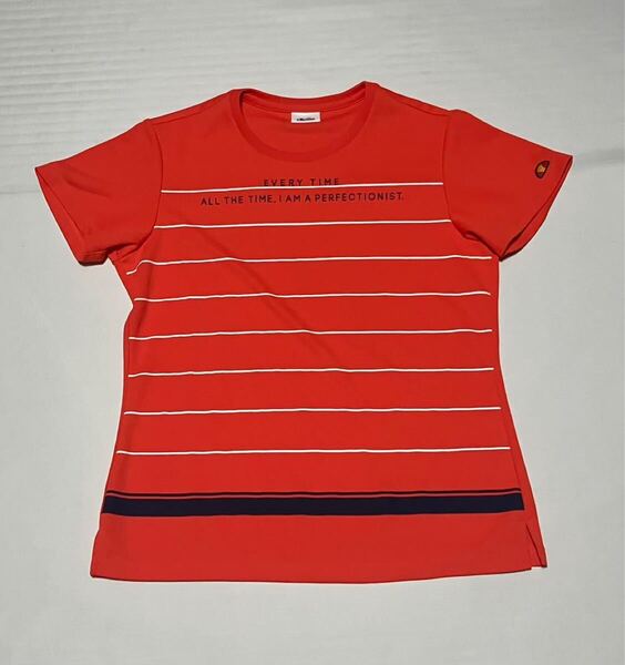エレッセ 半袖Tシャツ オレンジ レディースXLサイズ EW17215 速乾素材