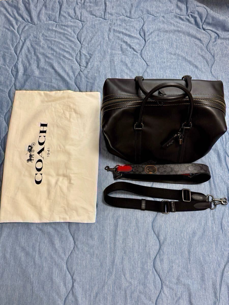 2025年最新】Yahoo!オークション -コーチボストンバッグの中古品