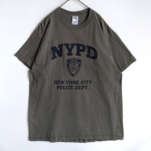 DELTA NYPD ニューヨークポリス Tシャツ 半袖tシャツ 古着