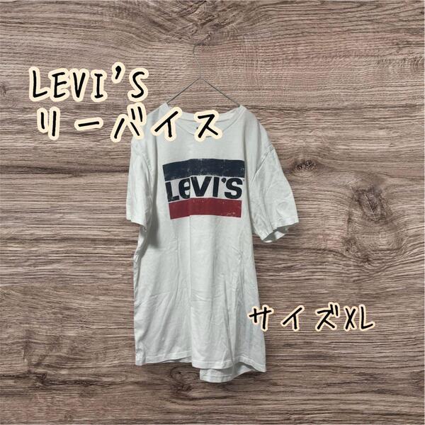LEVI'S リーバイス スポーツロゴプリント Tシャツ XL