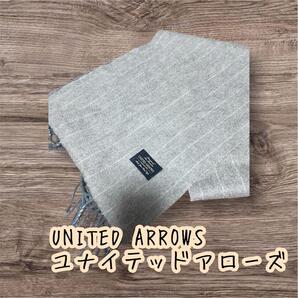 UNITED ARROWS ユナイテッドアローズ ストライプ マフラー