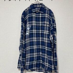 FADED GLORY フェイデッドグローリー 両面ペイントフランネルシャツ