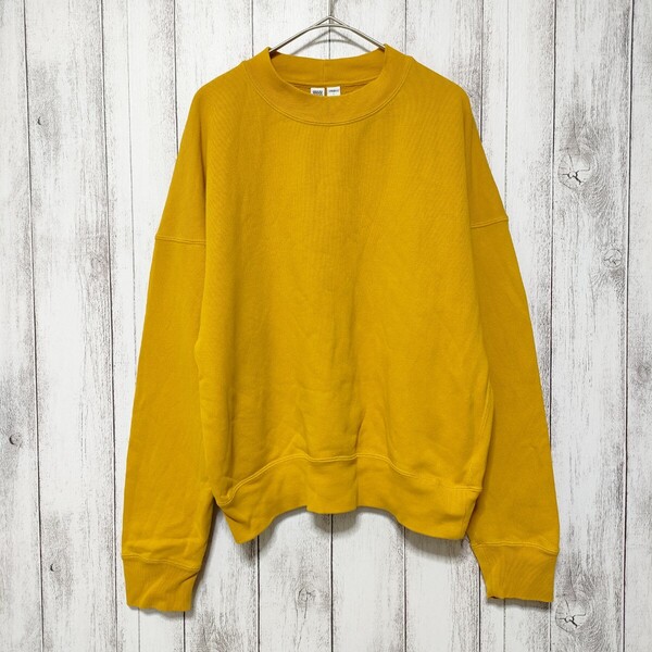 UNIQLO ユニクロ (L) スウェット クルーネック プルオーバー