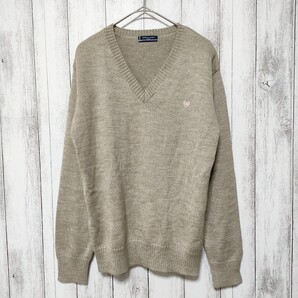 OLIVE des OLIVE School オリーブデオリーブ Vネックニット
