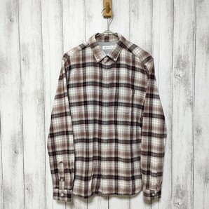 THE SHOP TK (M) フランネル チェックシャツ 長袖 ネルシャツ