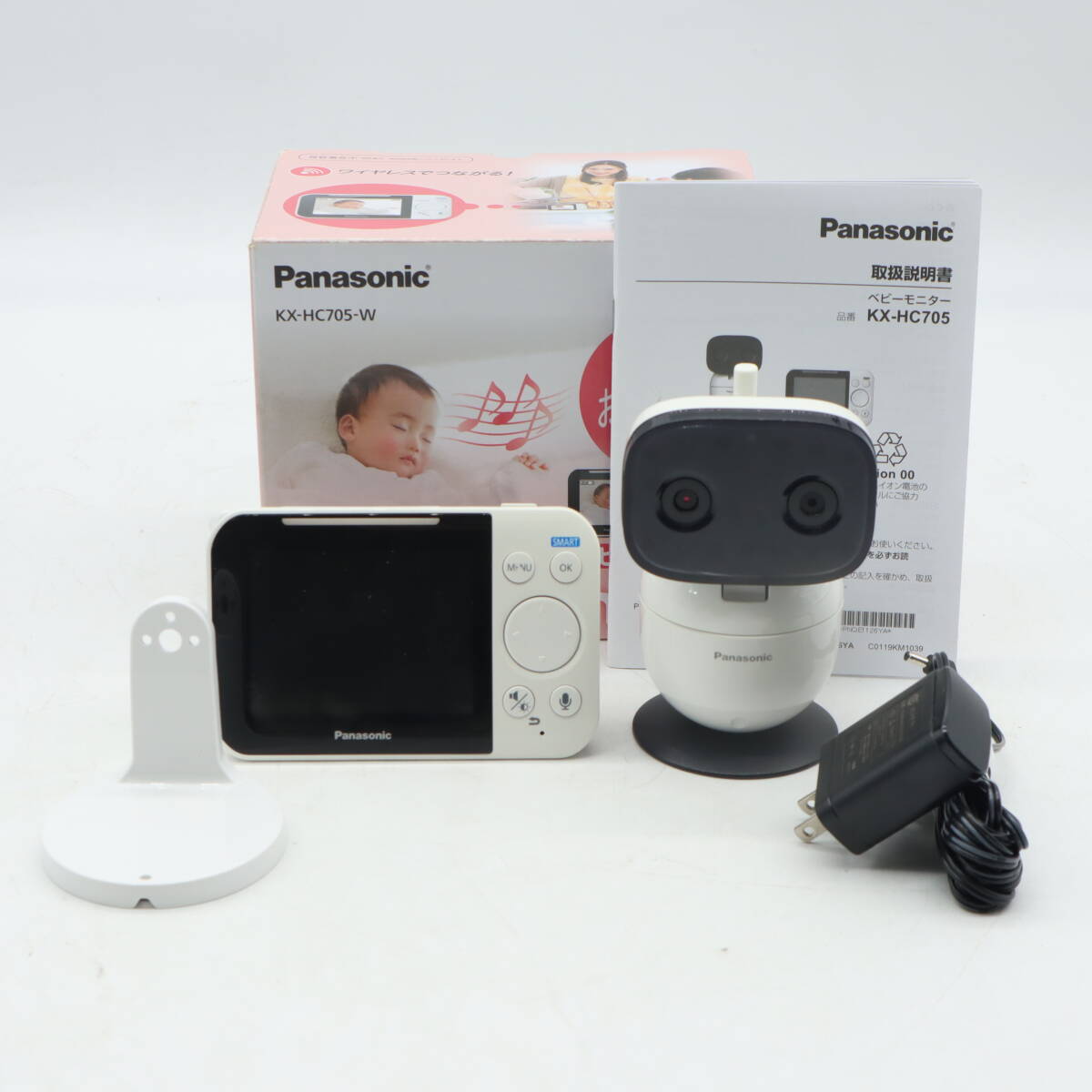 ジャンク品】 Panasonic KX-HC705-Wベビーモニター - メルカリ