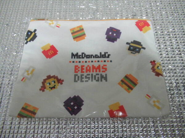 マクドナルド×BEAMS DESIGN ポーチ☆2025マクドナルド福袋