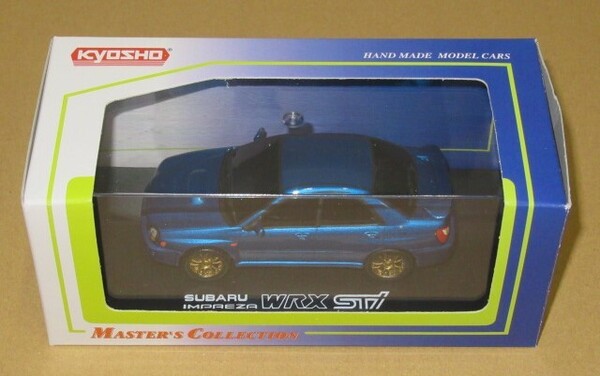 1/43 スバル インプレッサ WRX STI ブルー.